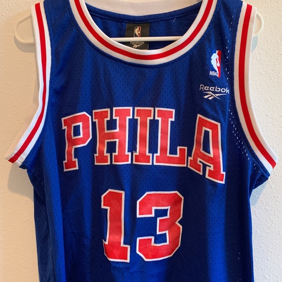 blue and red nba jersey